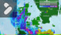 Lige nu: Kraftige tordenbyger giver skybrud og regn over Danmark