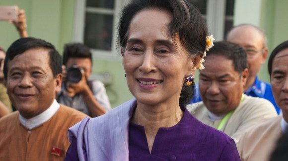 Aung San Suu Kyi får ministerpost i Myanmars nye regering